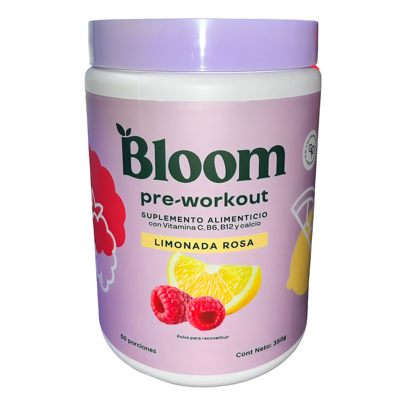 Bloom Frutos Rojos Mezcla De Verduras En Polvo 350g Sabor Limonada-rosa