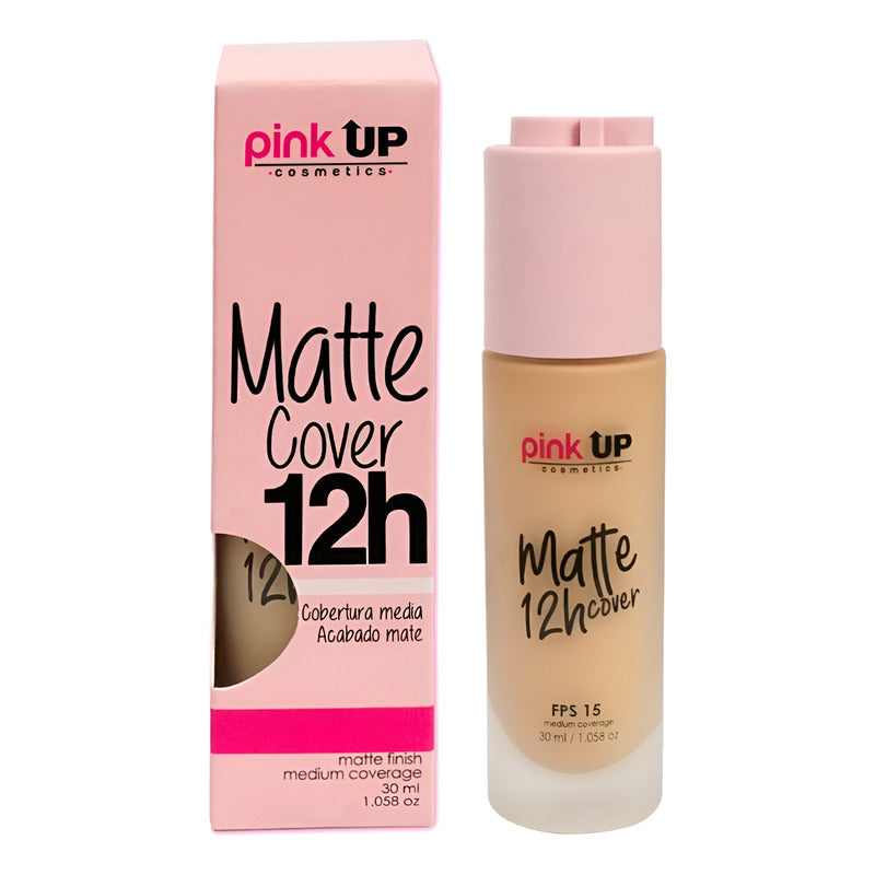 Pink Up Base Líquida Matte 12h 30 Ml