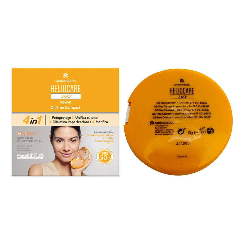 Heliocare 360 Color Fotoprotector Compacto Fps50+ Beige