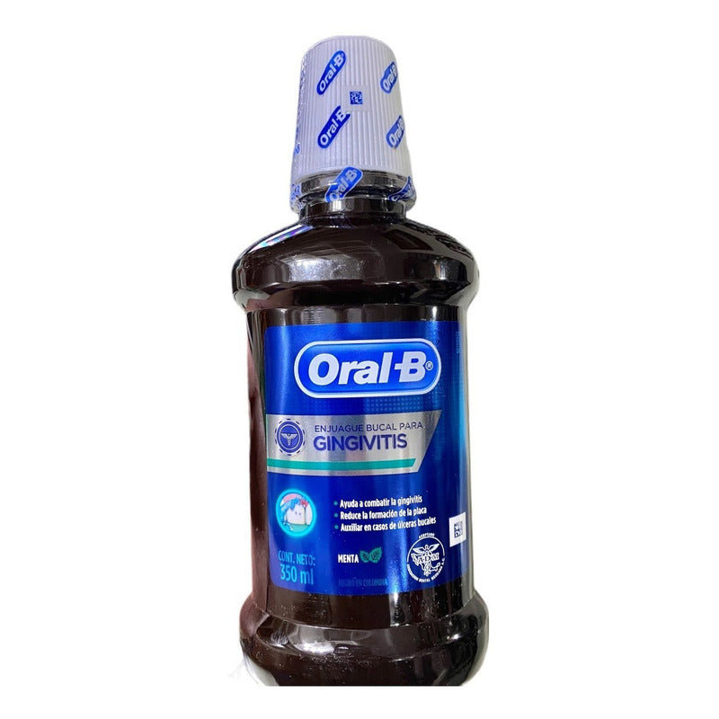 Oral B Gingivitis Menta Enjuague 350 Ml