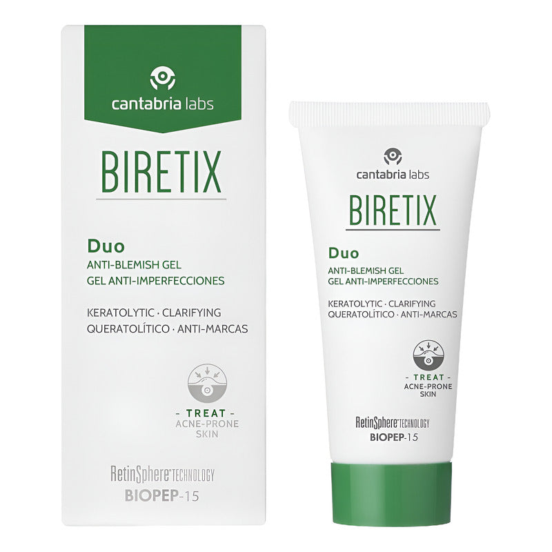 Biretix Duo Gel Anti Imperfecciones Purificante 30ml  Grasa Día/noche