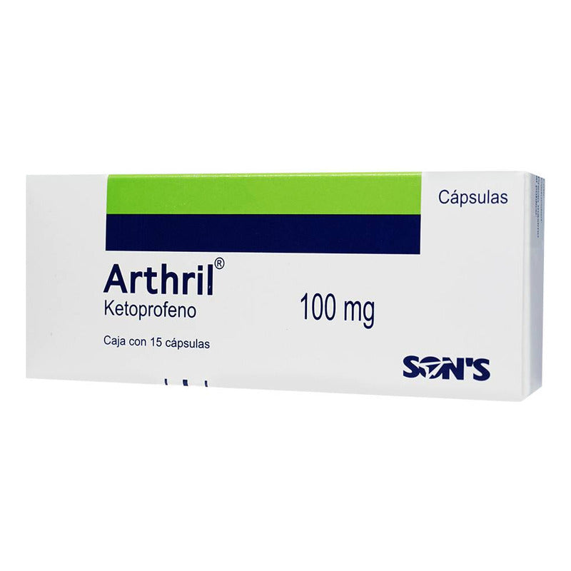 Arthril Cápsula 100 Mg, 15 Cápsulas