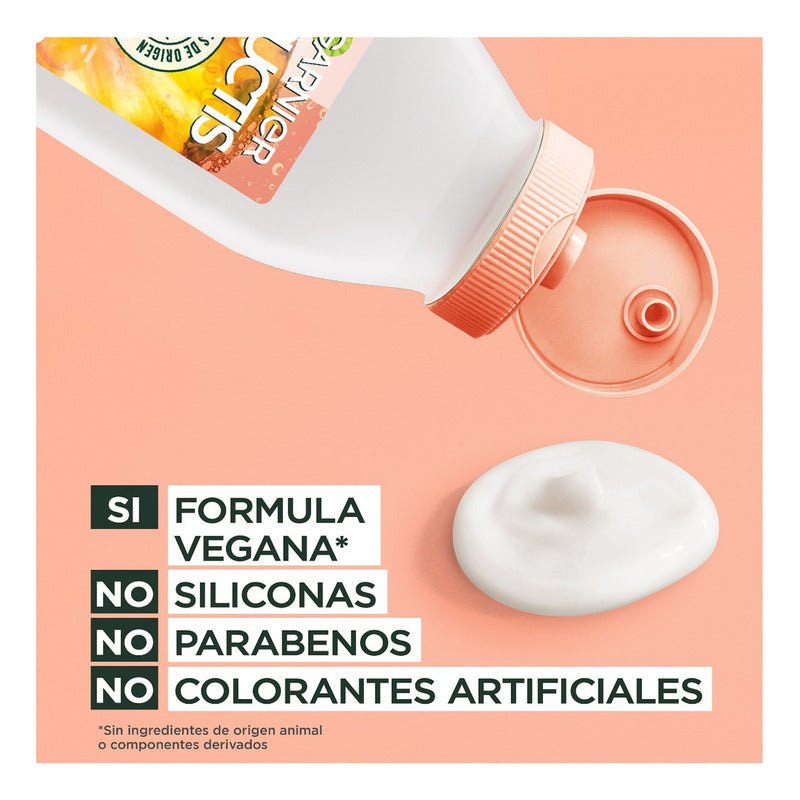 Garnier Fructis Acondicionador Piña 300 Ml Cabello Largo