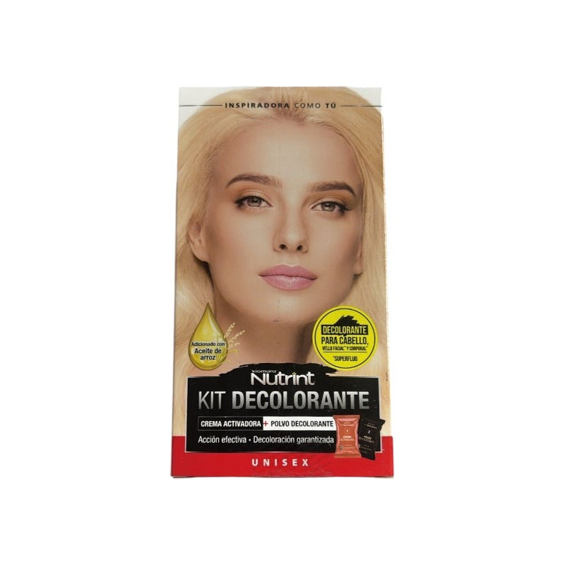 Nutrit Kit Decolorante Crema Activadora + Polvo Decolorante
