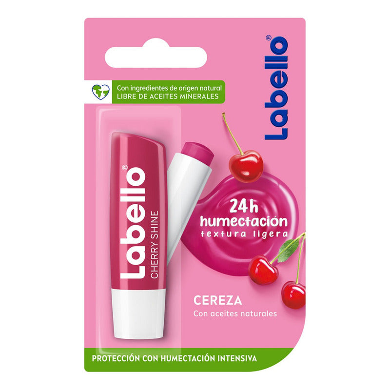 Labello Bálsamo Labial Cereza 4.8g Libre De Parabenos