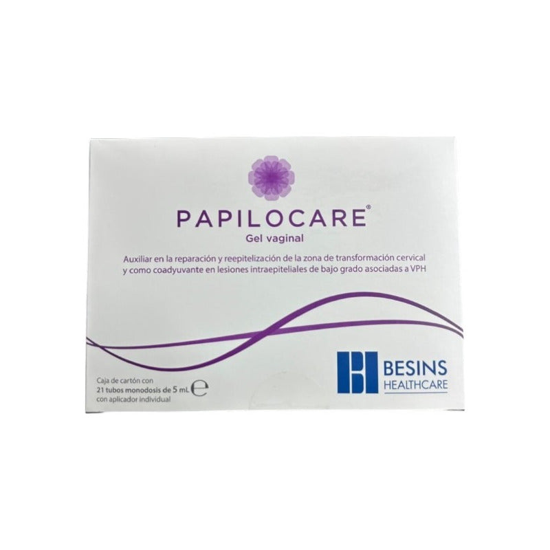 Papilocare Gel Vaginal 21 Tubos Monodosis + Aplicador 5ml