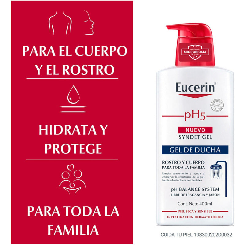 Eucerin Ph5 Syndet Gel 400 Ml Neutra