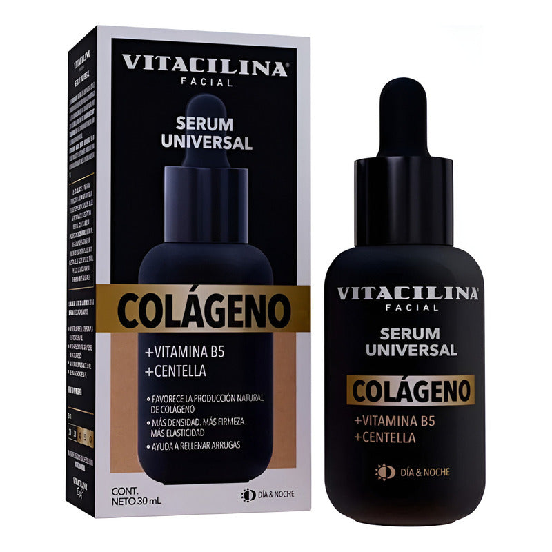 Vitacilina Serum Facial Colágeno 30 Ml Momento De Aplicación Día/noche Tipo De Piel Todo Tipo De Piel
