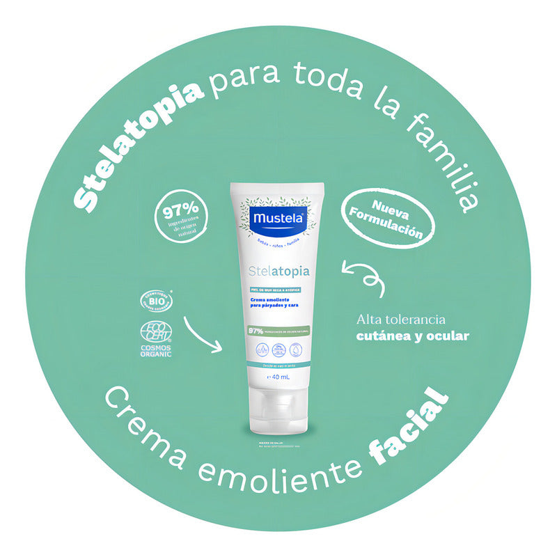 Mustela Crema Facial Emoliente Piel Atopica 40ml