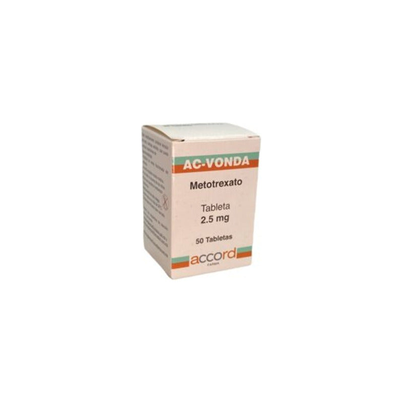Ac Vonda Metotrexato 2.5 Mg Con 50 Tabletas