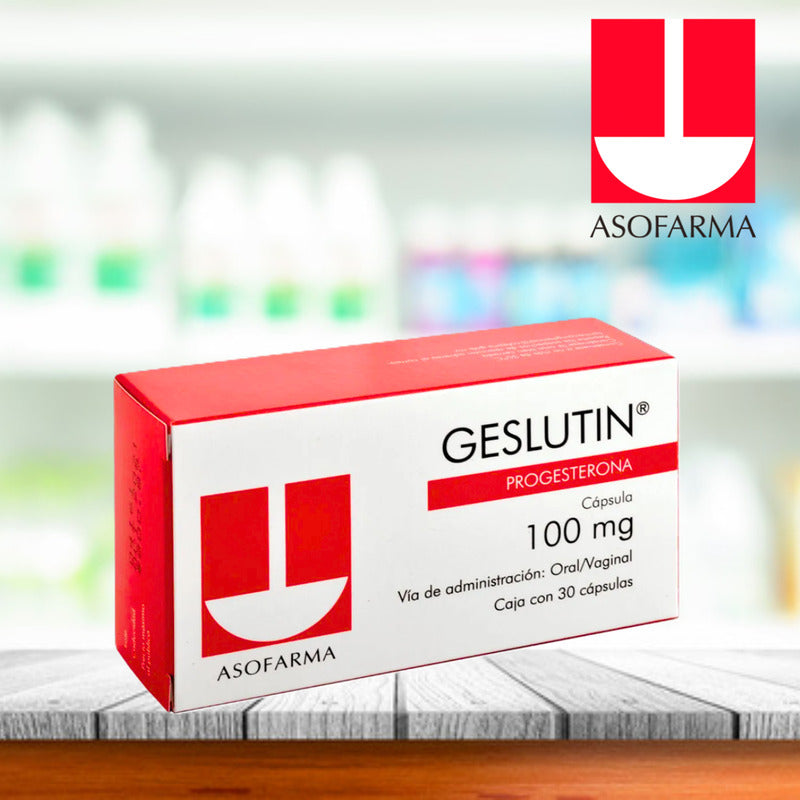 Geslutin Capsula 100mg Caja Con 30 Capsulas Asofarma