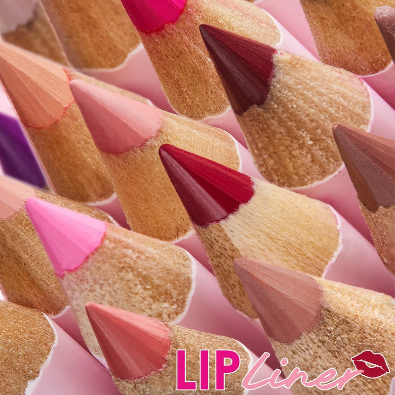 Pink Up Lip Liner Alta Pigmentación Hidrata Máxima Fijación Color Tinto