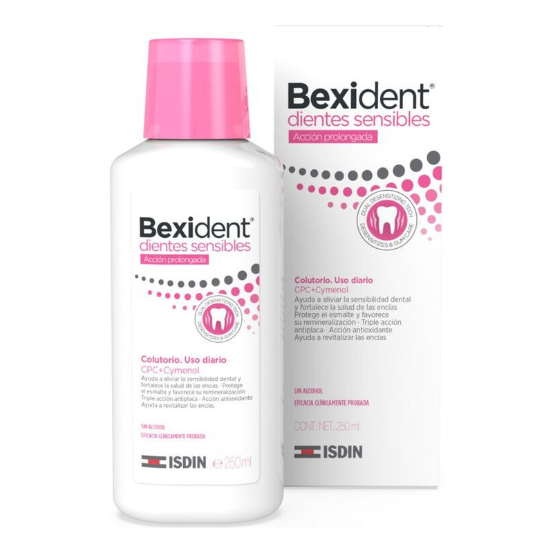 Bexident Dientes Sensibles Colutorio Cpc+cymenol 250ml