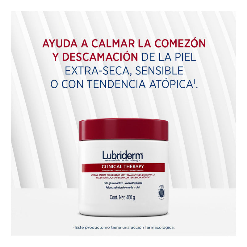 Crema Corporal Lubriderm Clinical Therapy Tarro 450 G