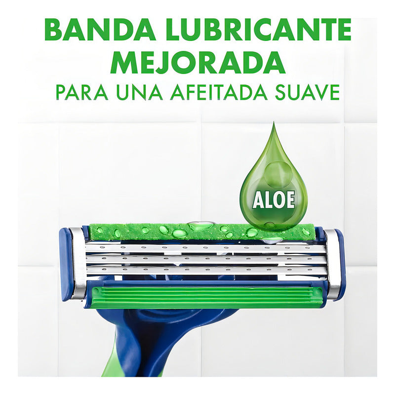 Rastrillos Desechables Gillette Prestobarba 3 Con 16 Piezas