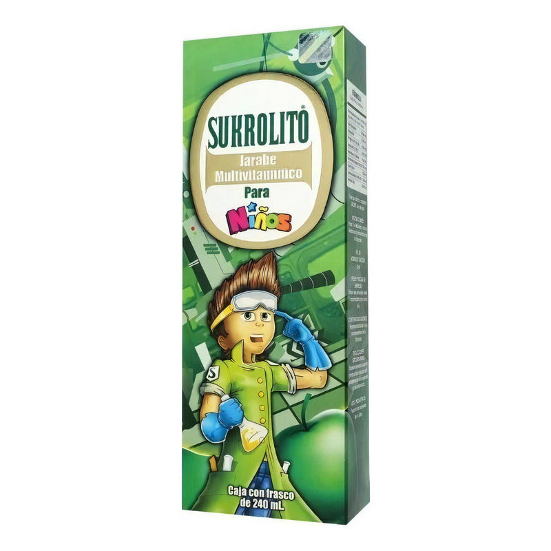Sukrolito Jarabe Multivitamínico Caja Con Botella De 240 Ml