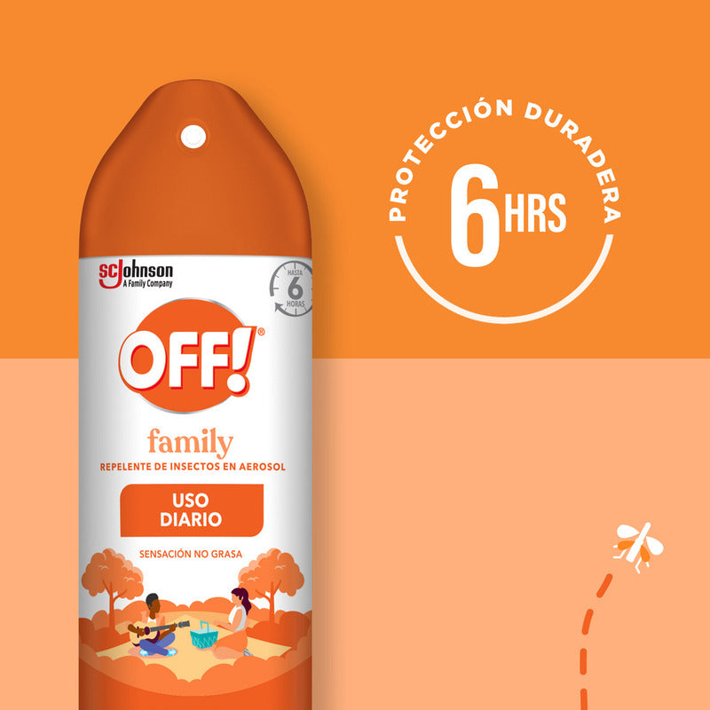 Repelente De Mosquitos En Aerosol Off! 170g