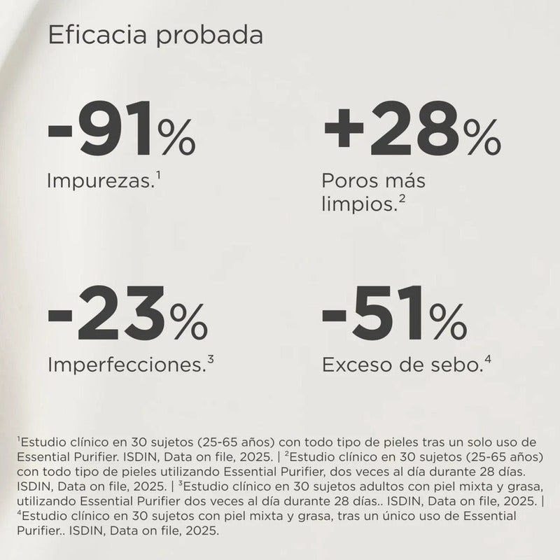 Espuma Limpiadora Purificante | Isdinceutics Essential 150ml Momento De Aplicación Día/noche Tipo De Piel Normal