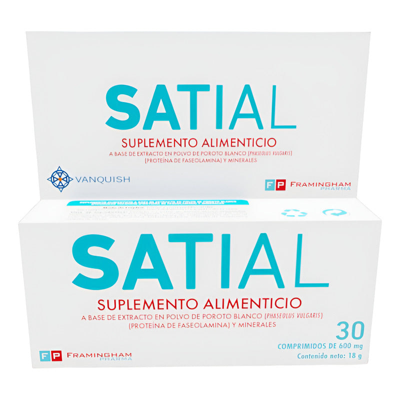 Satial 30 Comprimidos 18g Sin Sabor