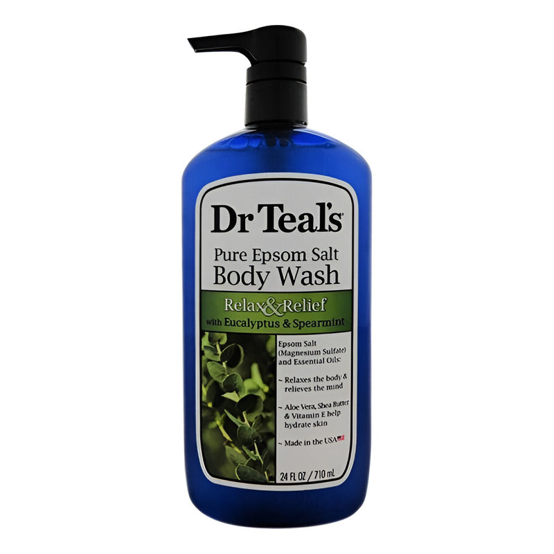 Dr Teals Jabon Body Wash Con Sal Epsom Eucalipto