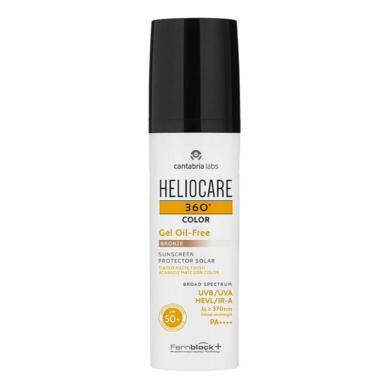 Heliocare 360 Gel Oil-free Color Bronze Spf 50 50 Ml