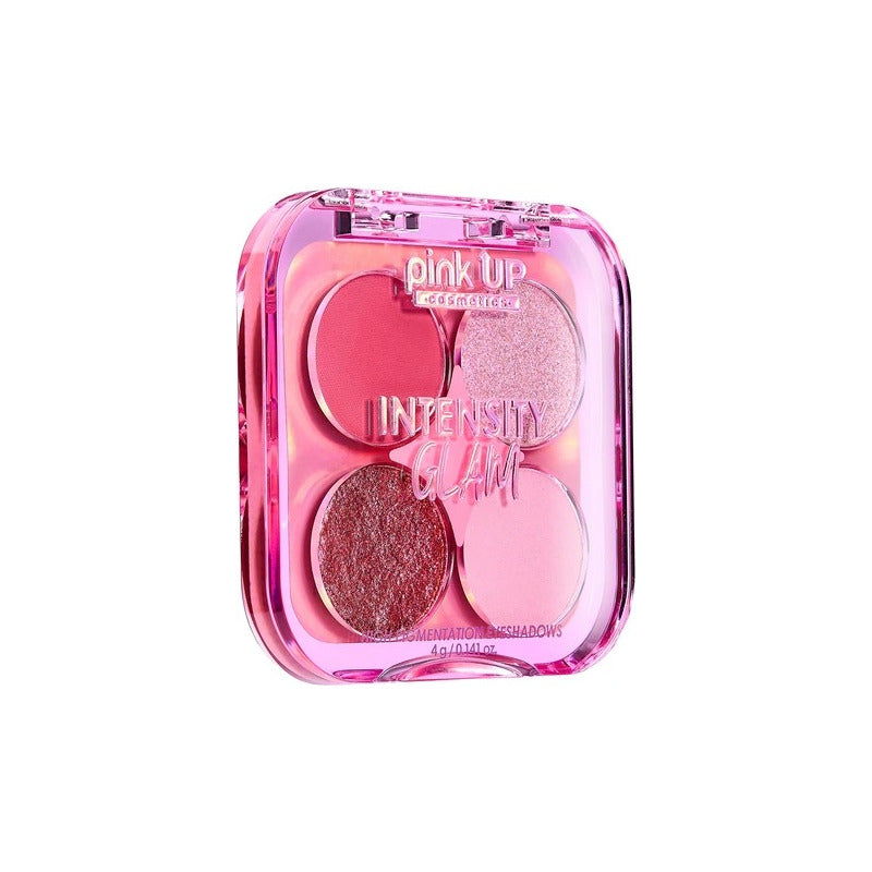 Cuarteto De Sombras Para Ojos Paleta Intensity Glam Pink Up Color 05 Serenity