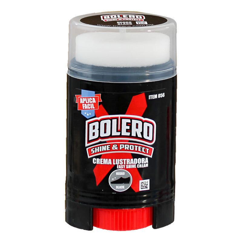 Bolero Crema Lustradora  Color Negro  50ml