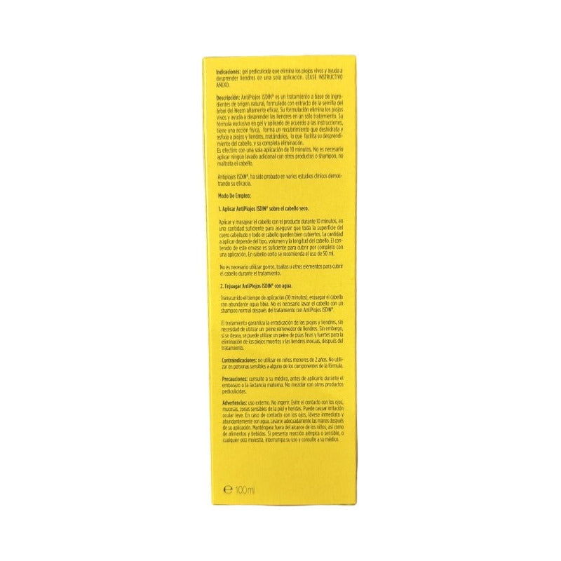 Isdin Anti-piojos Gel 100ml