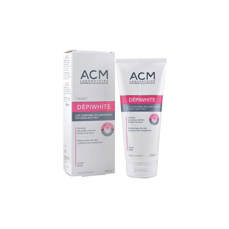 Crema Corporal Aclarante Depiwhite Acm Leche Corporal 200ml Tipo De Envase Tubo