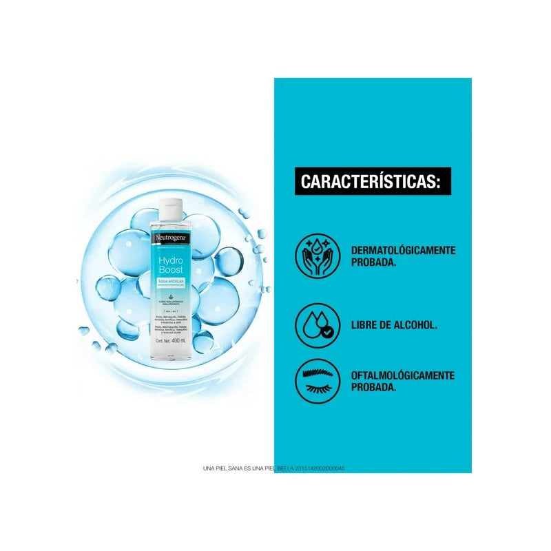 Neutrogena Hydro Boost Toallitas Desmaquillantes+aguamicelar