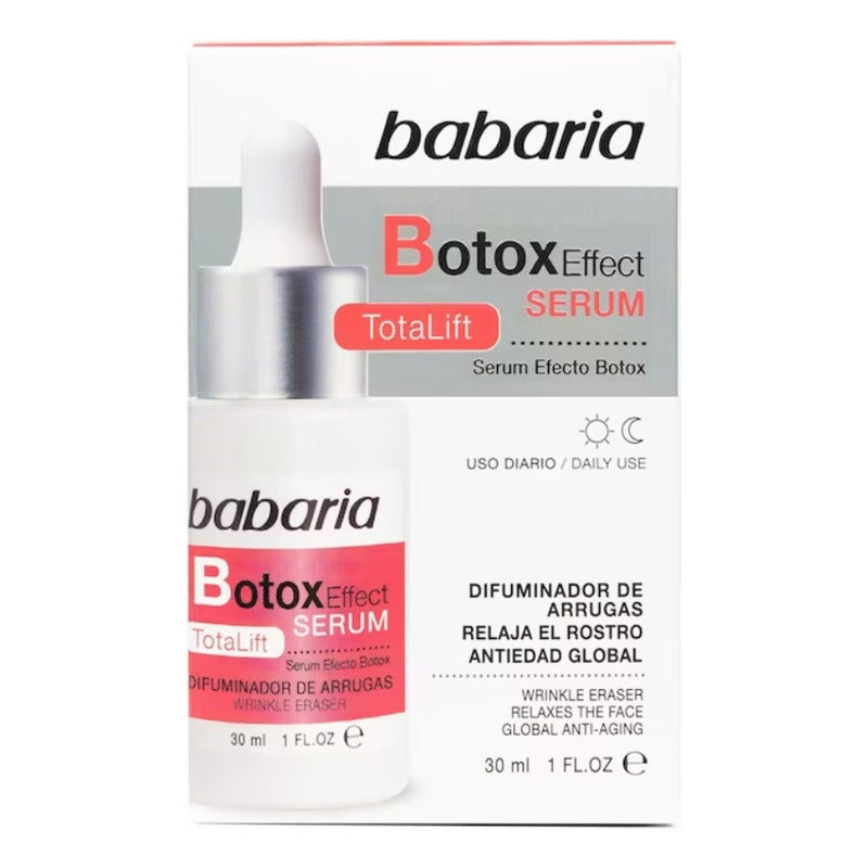 Babaria Sérum Efecto Botox 30 Ml | Alisa Y Reafirma Todo Tipo De Piel