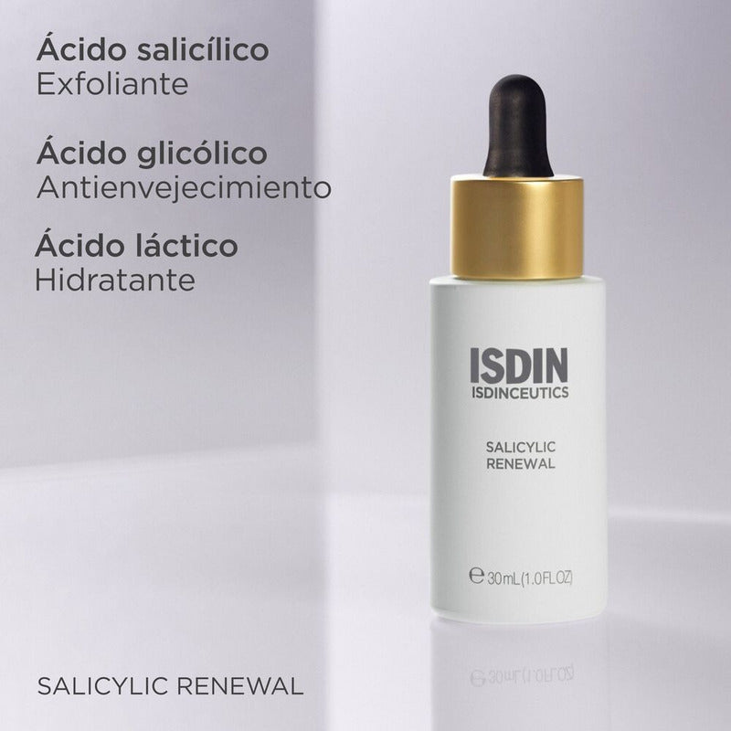 Isdinceutics Salicylic Renewal Sérum Con Ácido Salicílico, Piel Mixta/grasa, 30 Ml