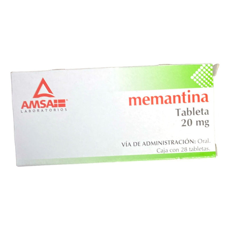 Memantina Amsa 20mg 28 Tabletas