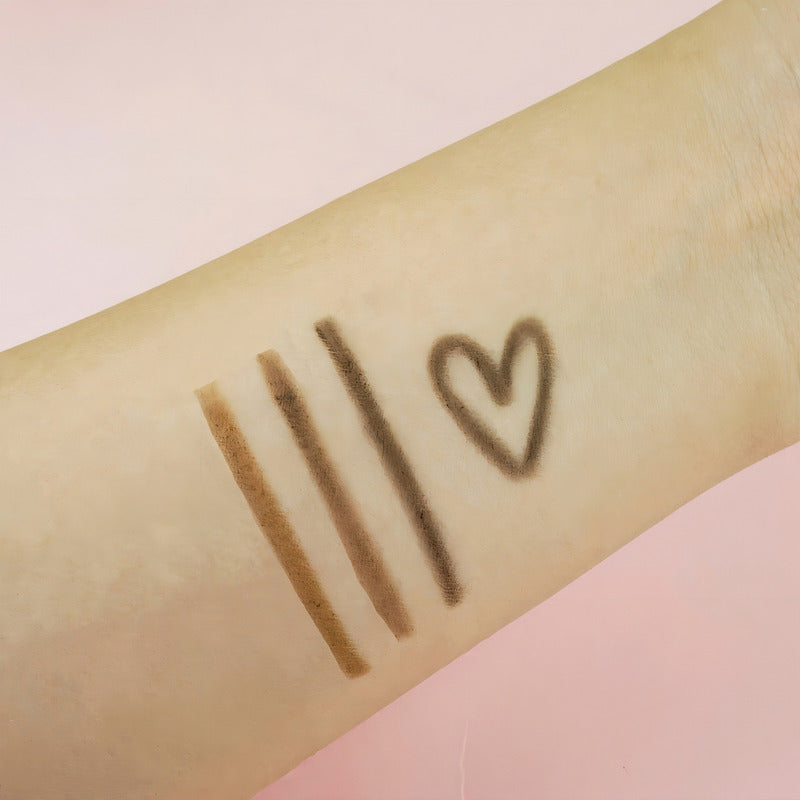 Pink Up Lapiz Para Ceja Larga Duración Alta Pigmentación Color Brown Black