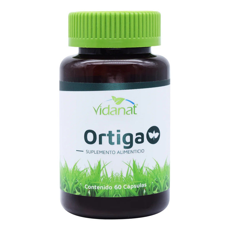 Ortiga Vidanat 60 Cápsulas Suplemento Alimenticio Sabor Sin Sabor