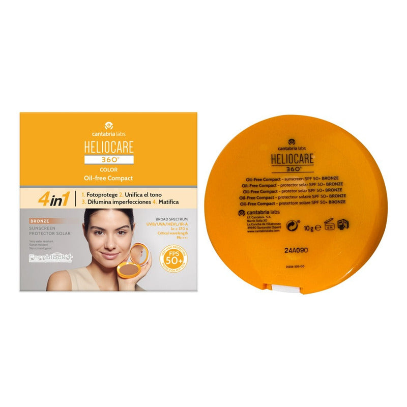 Heliocare 360o Oil-free Compact Spf 50+ Bronze 10g
