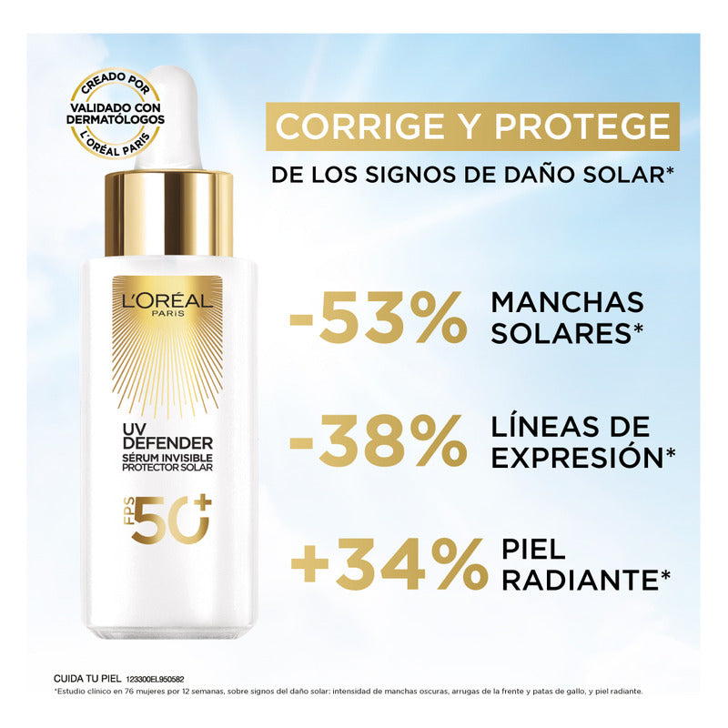 Sérum Protector Solar Invisible Fps 50+ 30ml