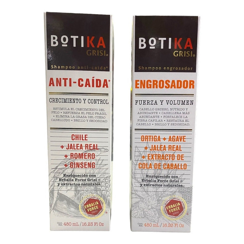 Duo Pack Botika Engrosador & Anti Caída 480ml Cu