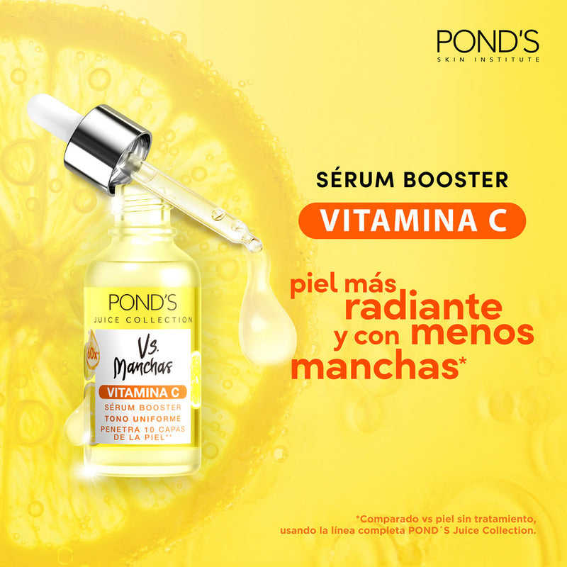 Pond's Sérum Booster Facial Vs. Manchas Con Vitamina C 30g Todo Tipo De Piel