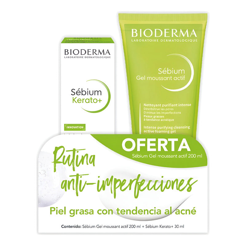 Rutina Anti-imperfecciones Bioderma Mixta Día/noche
