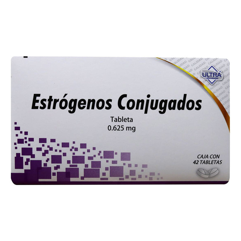 Estrógenos Conjugados C/42 Tabletas 0.625 Mg