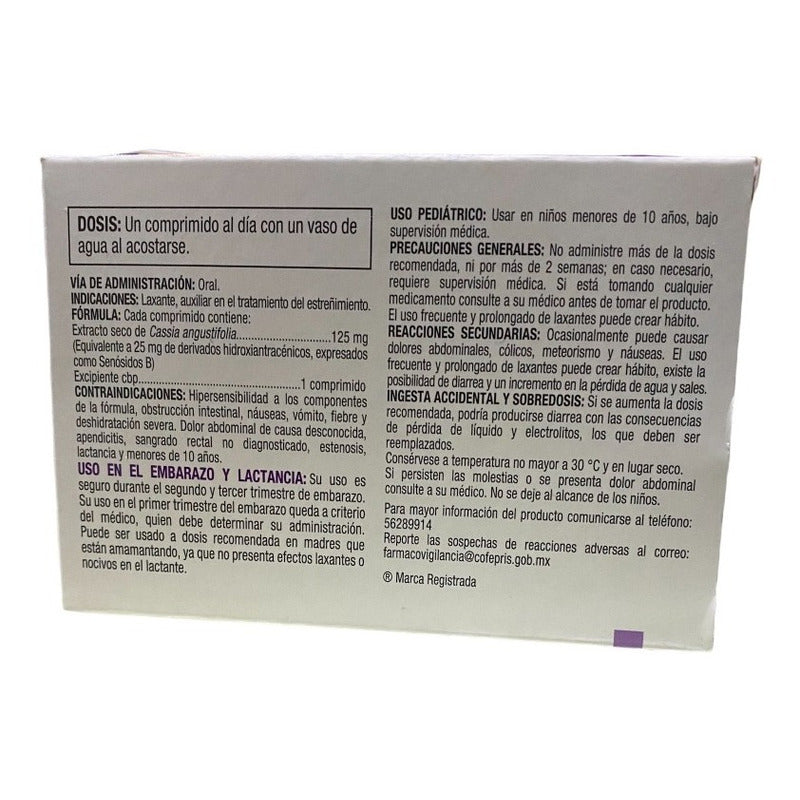 Ciruelax Forte Cassia 25 Mg 24 Comprimidos