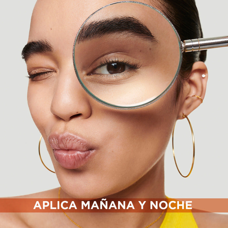 Crema Ojos Garnier Express Aclara 15ml Vitamina C - Todo Tipo De Piel - Día/noche