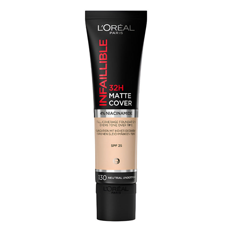 L'oréal Base Maquillaje Infaillible Matte Neutral 130 30ml - 130 Neutral