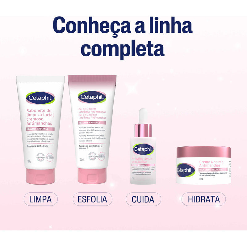 Crema De Noche Antimanchas Cetaphil Healthy Radiance, 50 G