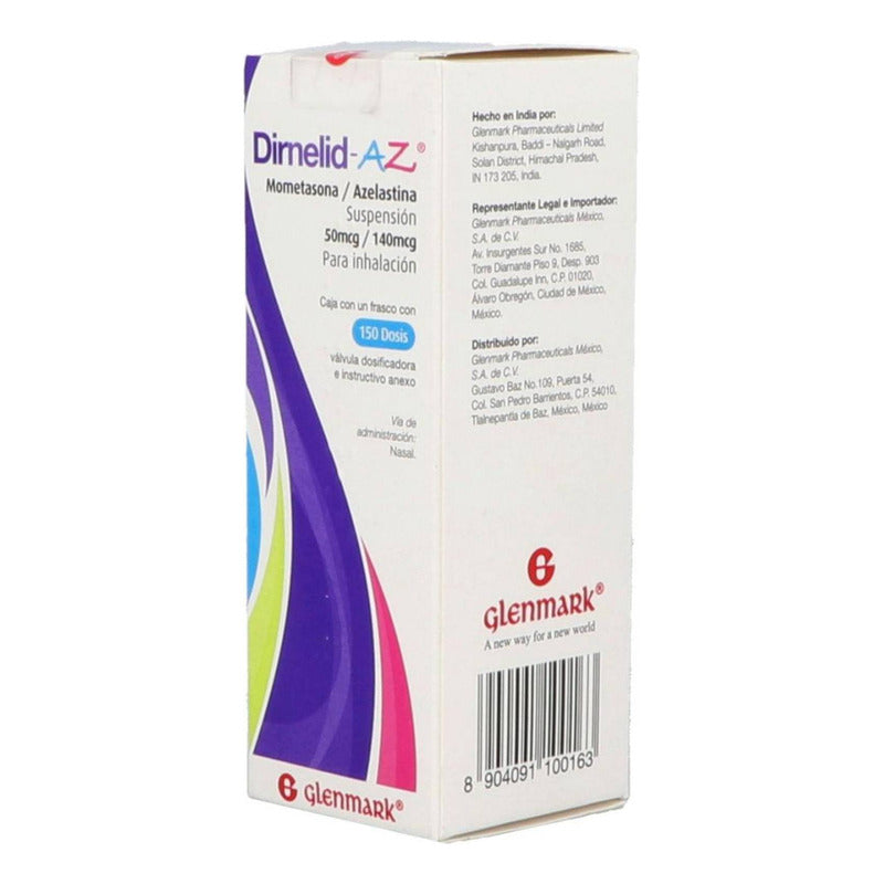 Dirnelid Az Suspensión Pediátrica 50/140 Mcg 150 Dosis