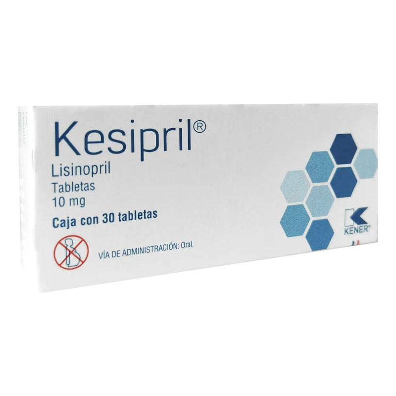 Kesipril Tableta 10 Mg, 30 Tabletas