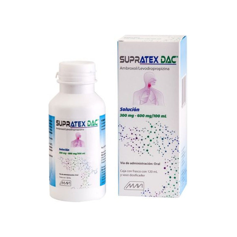 Supratex Dac Ambroxol Levodropropizina Solución 120ml