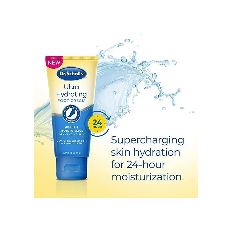 Dr Scholl's Crema Ultra Hidratante Y Reparadora Para Pies, 99g