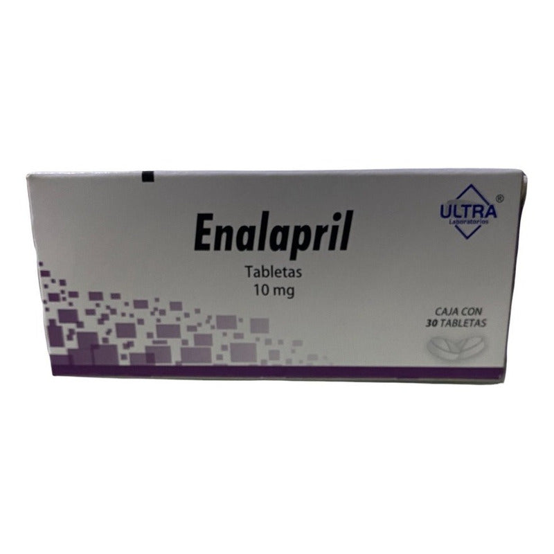 Pack 3 Cajas De Enalapril 10mg Con 30 Tabs Cu